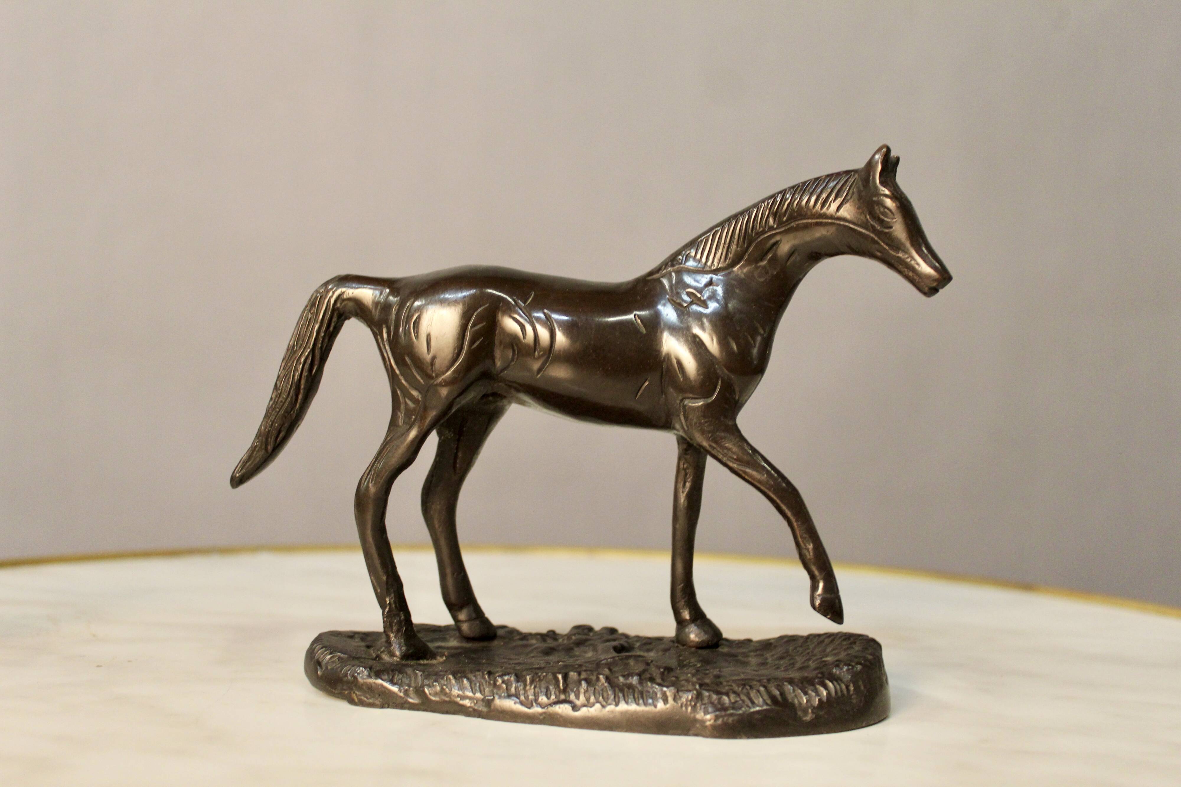 Bronze horse