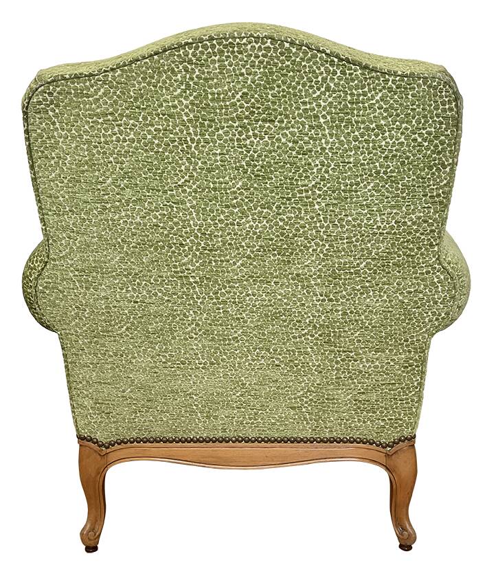 Paire de bergères de style Louis XV relookées