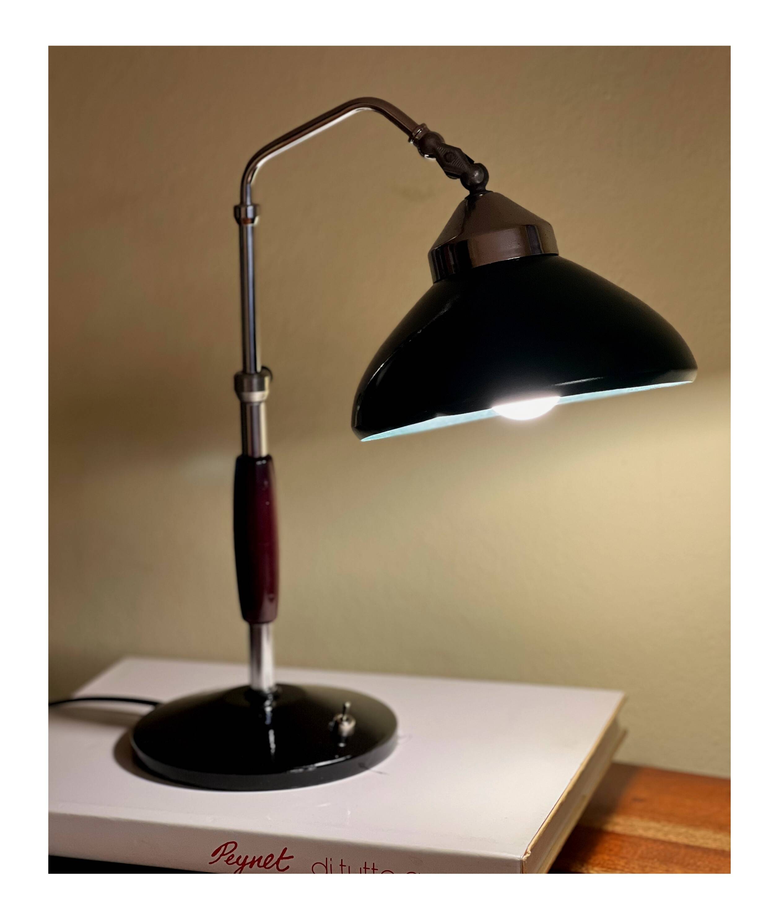 Ministerial desk lamp, Italy 1930s