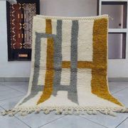 Tapis beni mrirt traditionnel tissé main