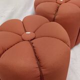 Pair of poufs