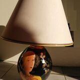 70s lamp signed Louis Drimmer