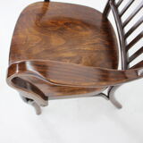 1950s Pair of Josef Frank Bentwood Armchairs no. 752 by Thon
