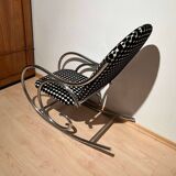 Bauhaus Rocking Chair in Chromed Tubular Steel, Germany, 1930s