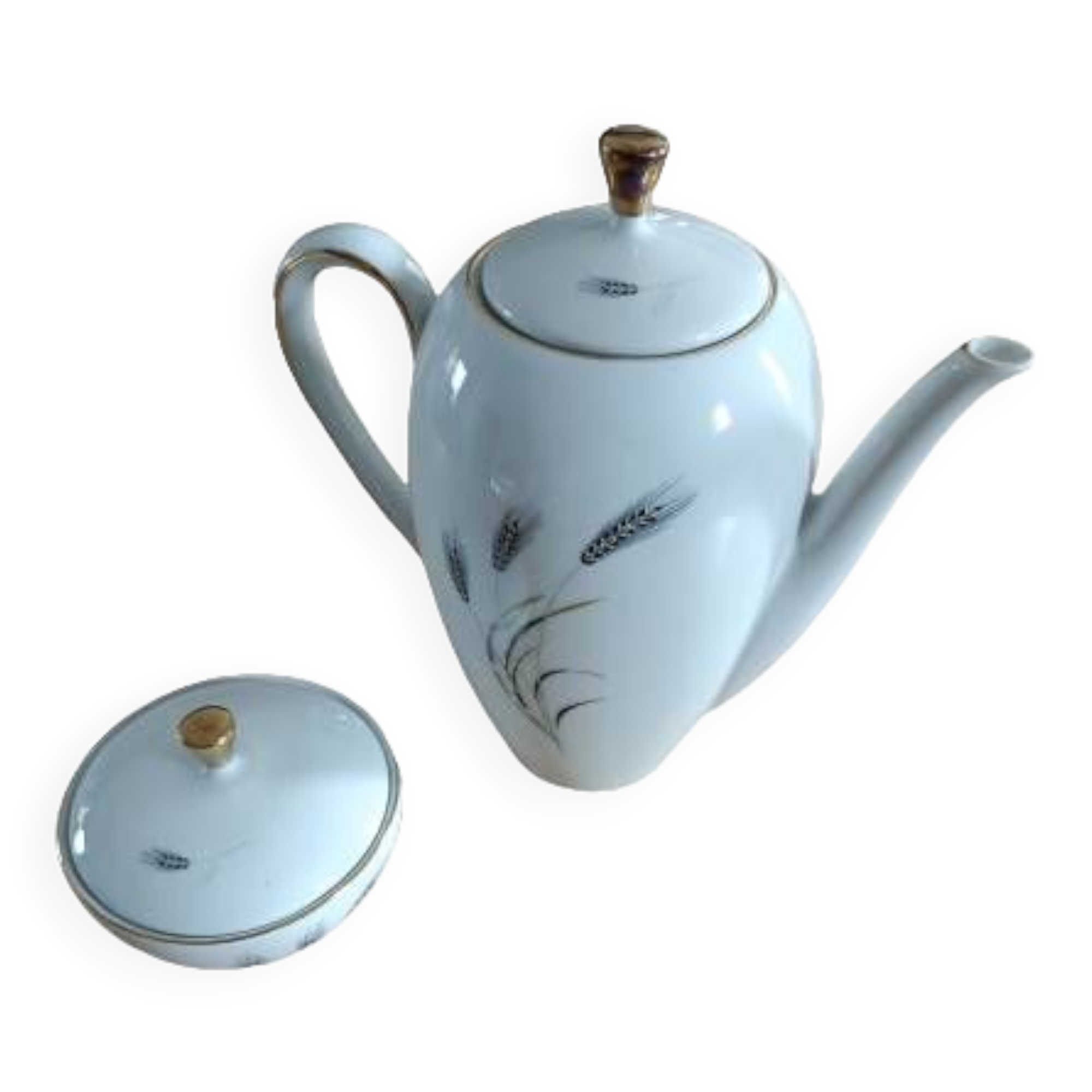 Bavaria Winterling teapot + sugar bowl