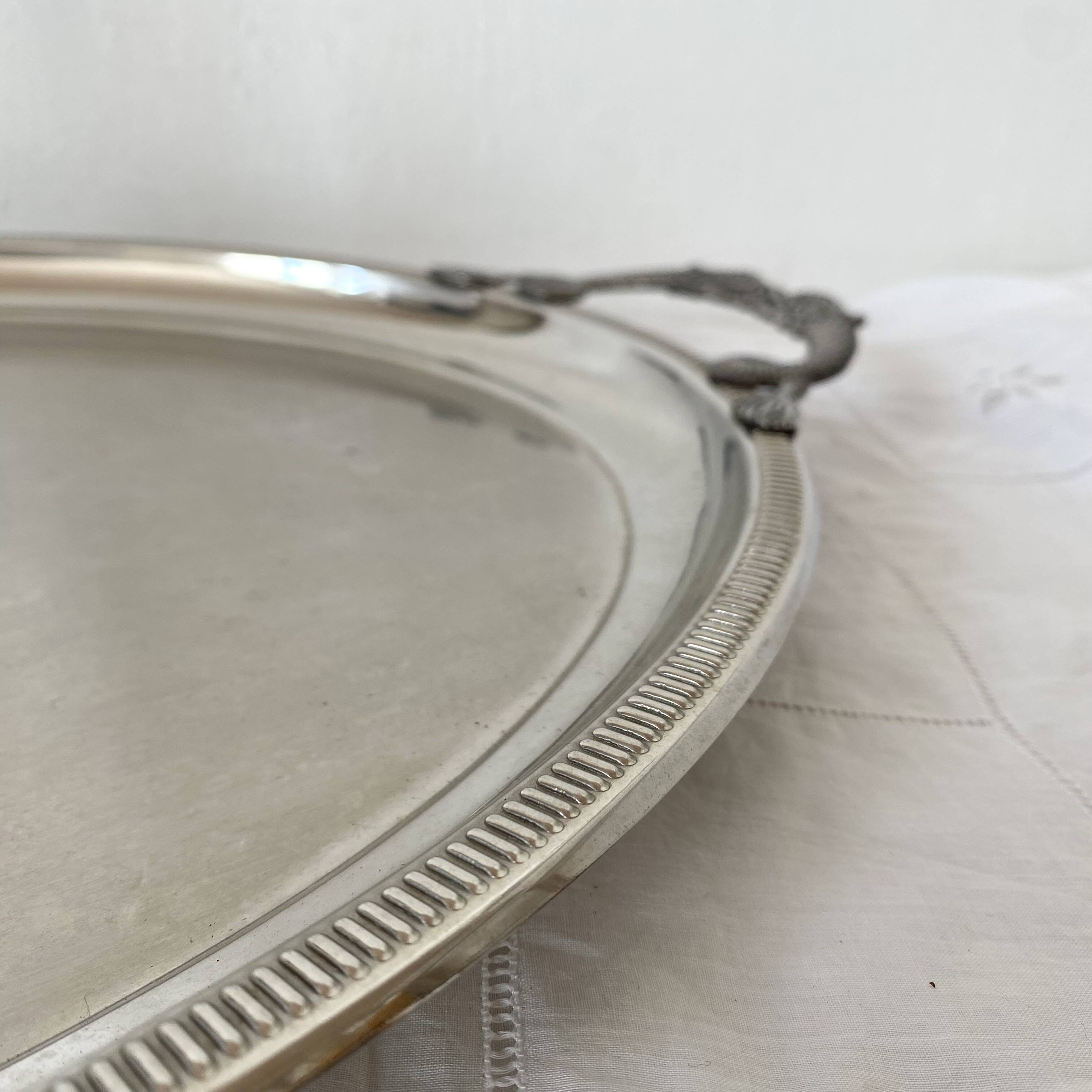 Jean Couzon stainless steel tray