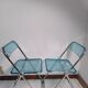 Paire de chaises ' Plia' de Piretti pour Castelli
