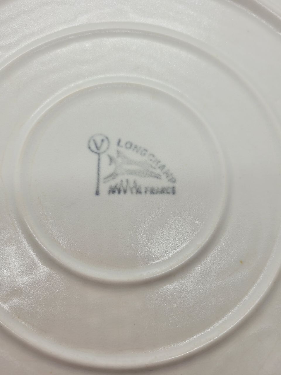 Vintage dish in varnished stoneware Longchamp