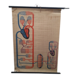 Vintage school poster