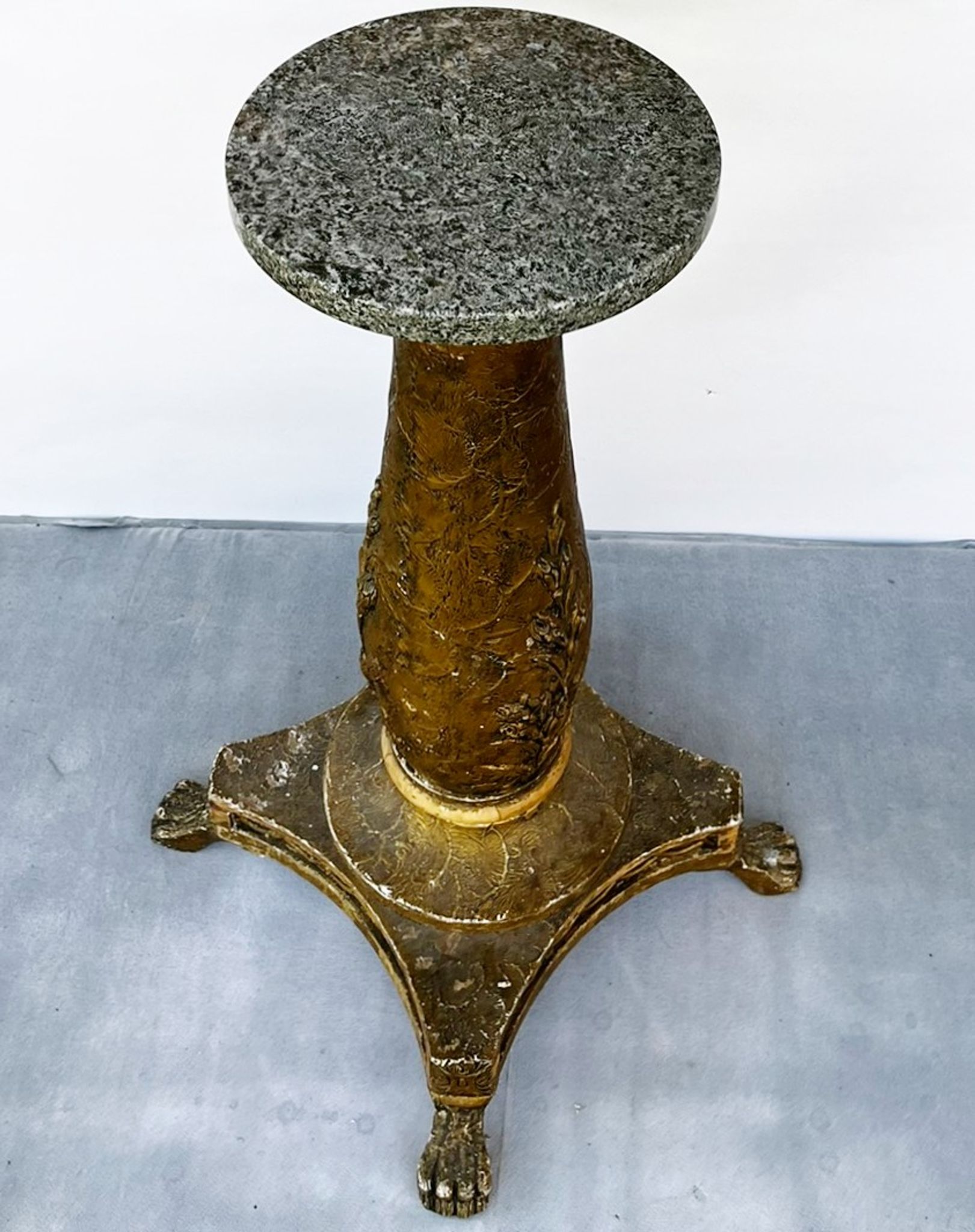 Pedestal empire gilded 1900 - mid 20th century