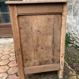 Antique wooden confit pot.