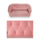 Pink design sofa from the tray of "I love you etc.".