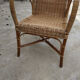 Vintage rattan armchair