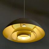 Pair of vintage Danish pendant lamps / Safari model