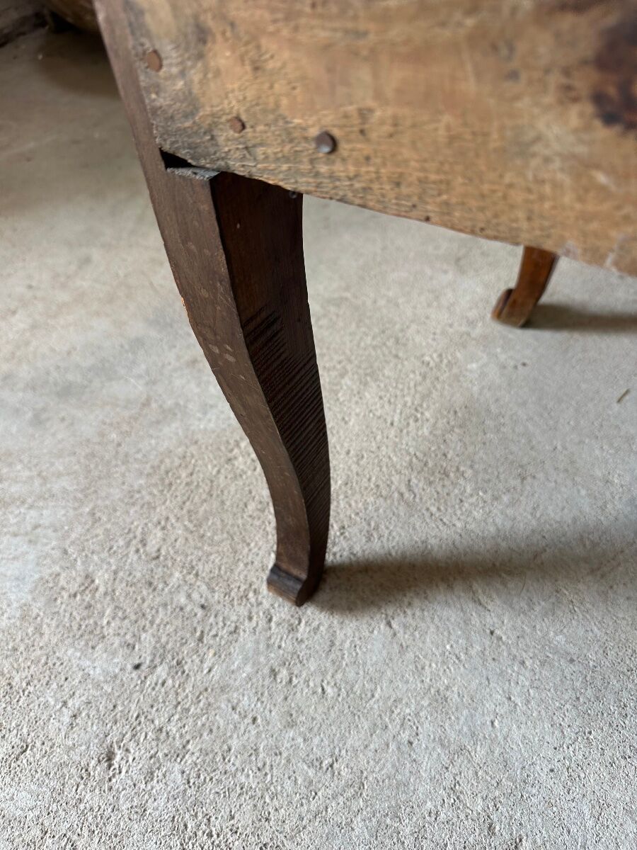 Commode sauteuse en merisier époque 1900