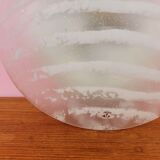 Mid-Century Zebra Flush Mount from Peill & Putzler, 1960s