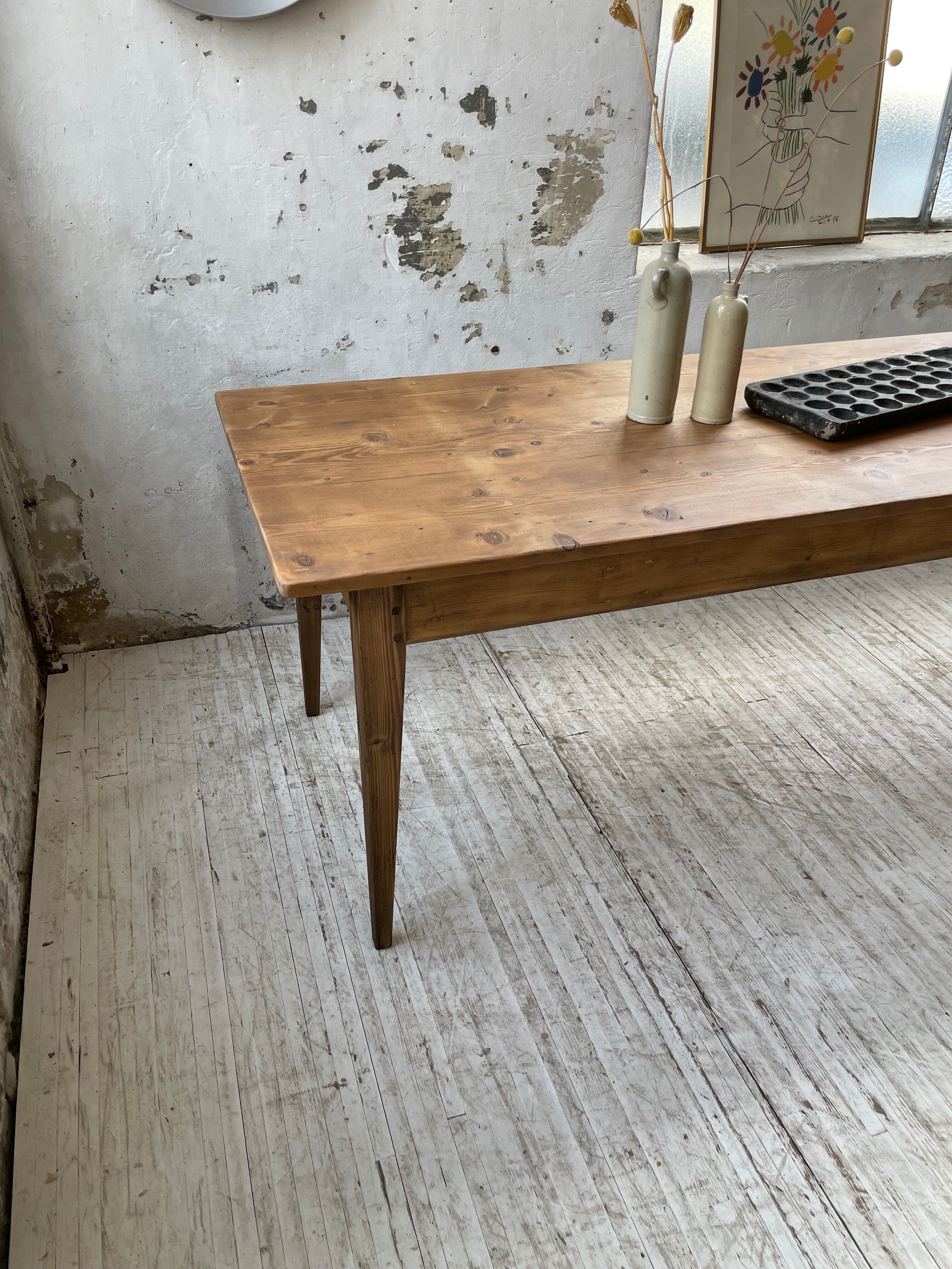 Xxl pine farmhouse table 338cm