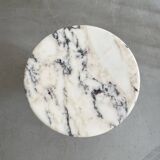 Viola Calacata Marble Side Table