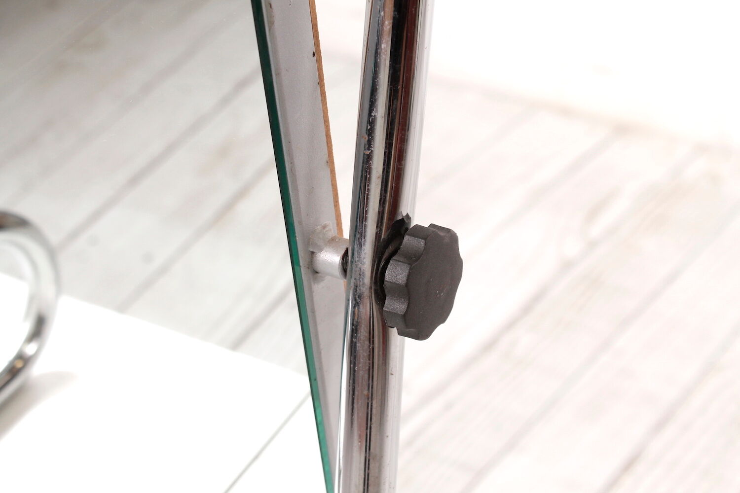 Tubular Steel Mirror, 1960s 40x64cm