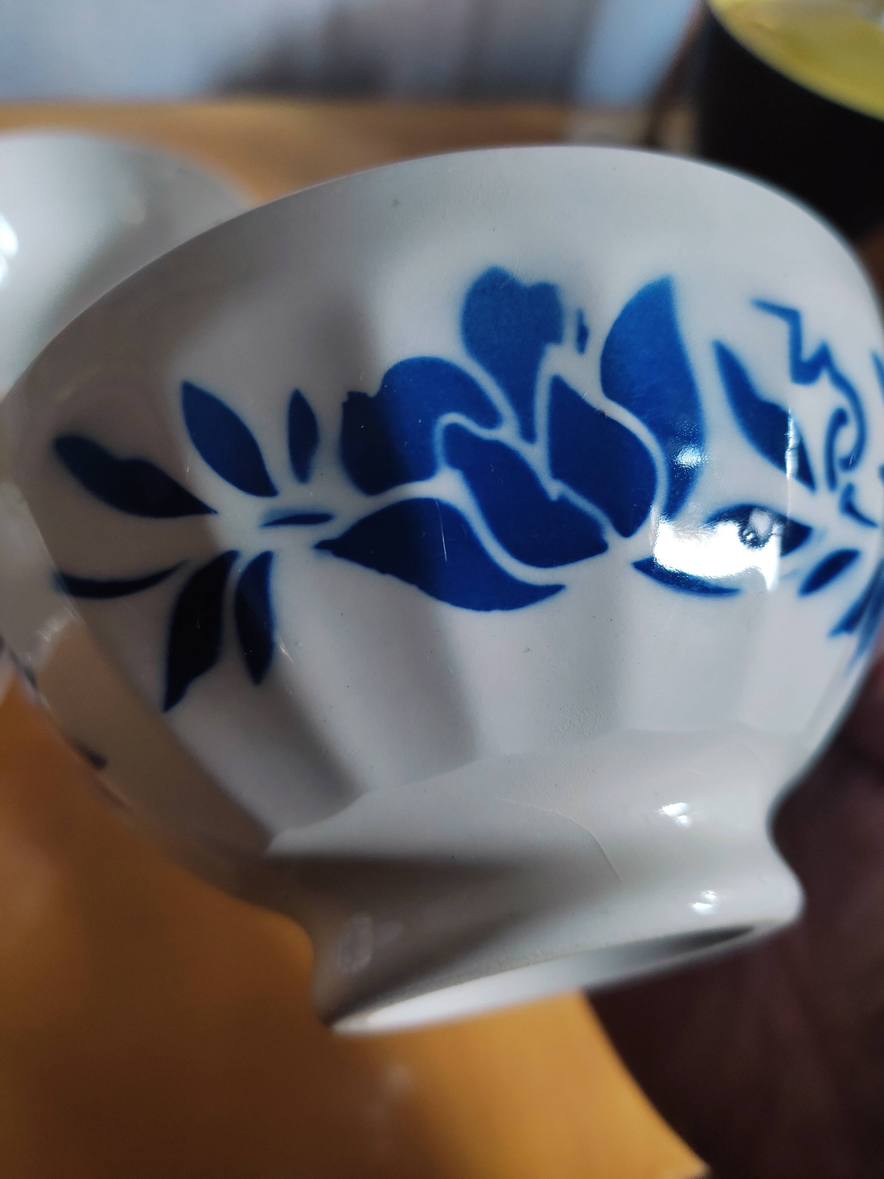 6 earthenware bowls from the 40s