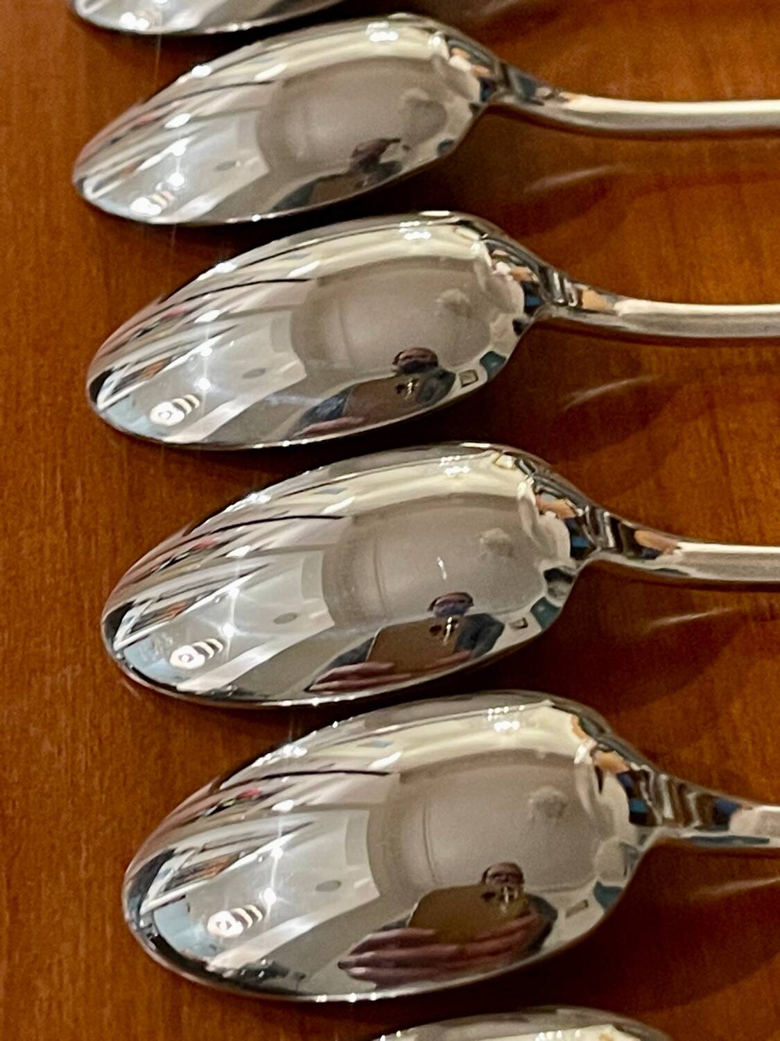 Christofle cluny 8 mocha spoons 10 cm excellent condition