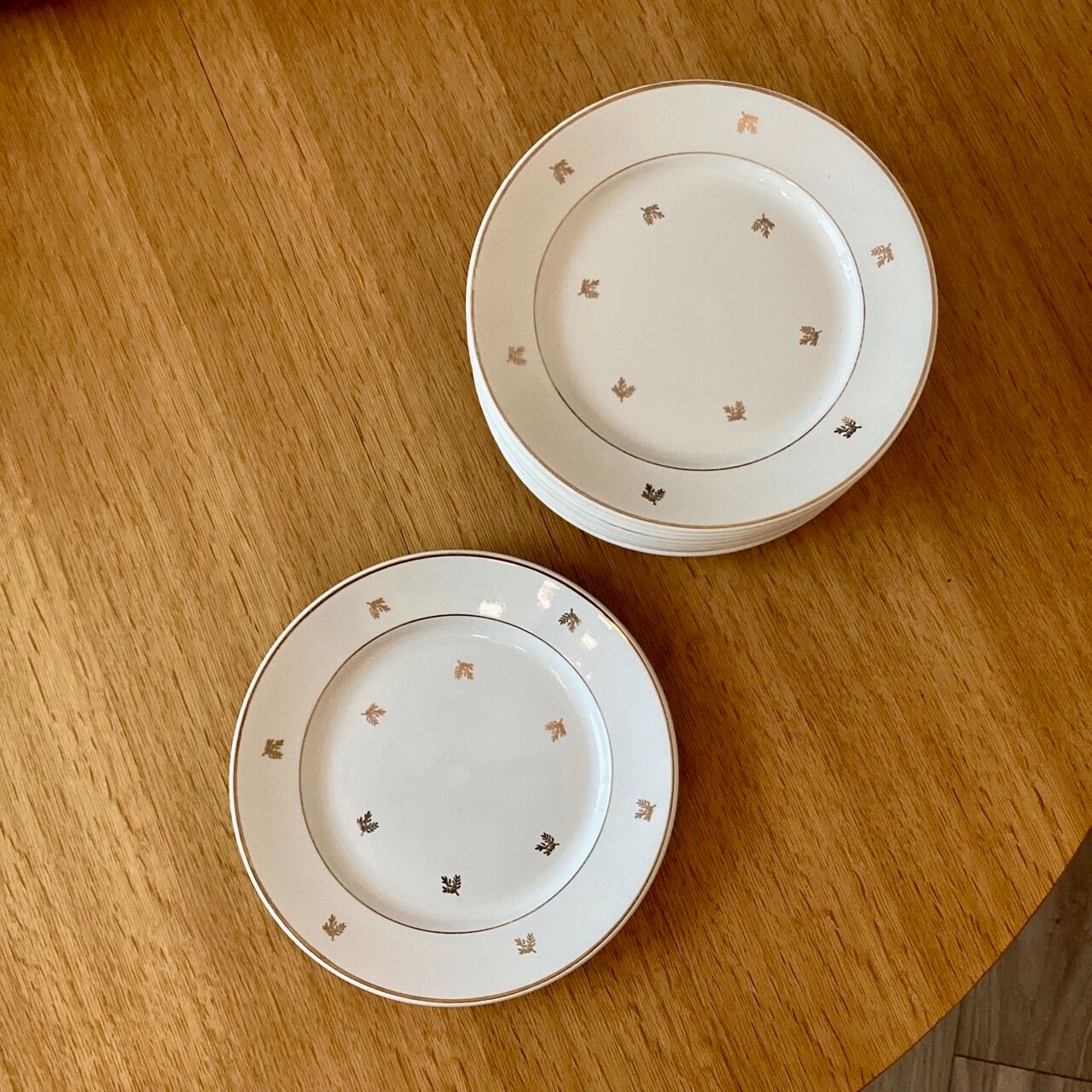 Flat plates Badonviller
