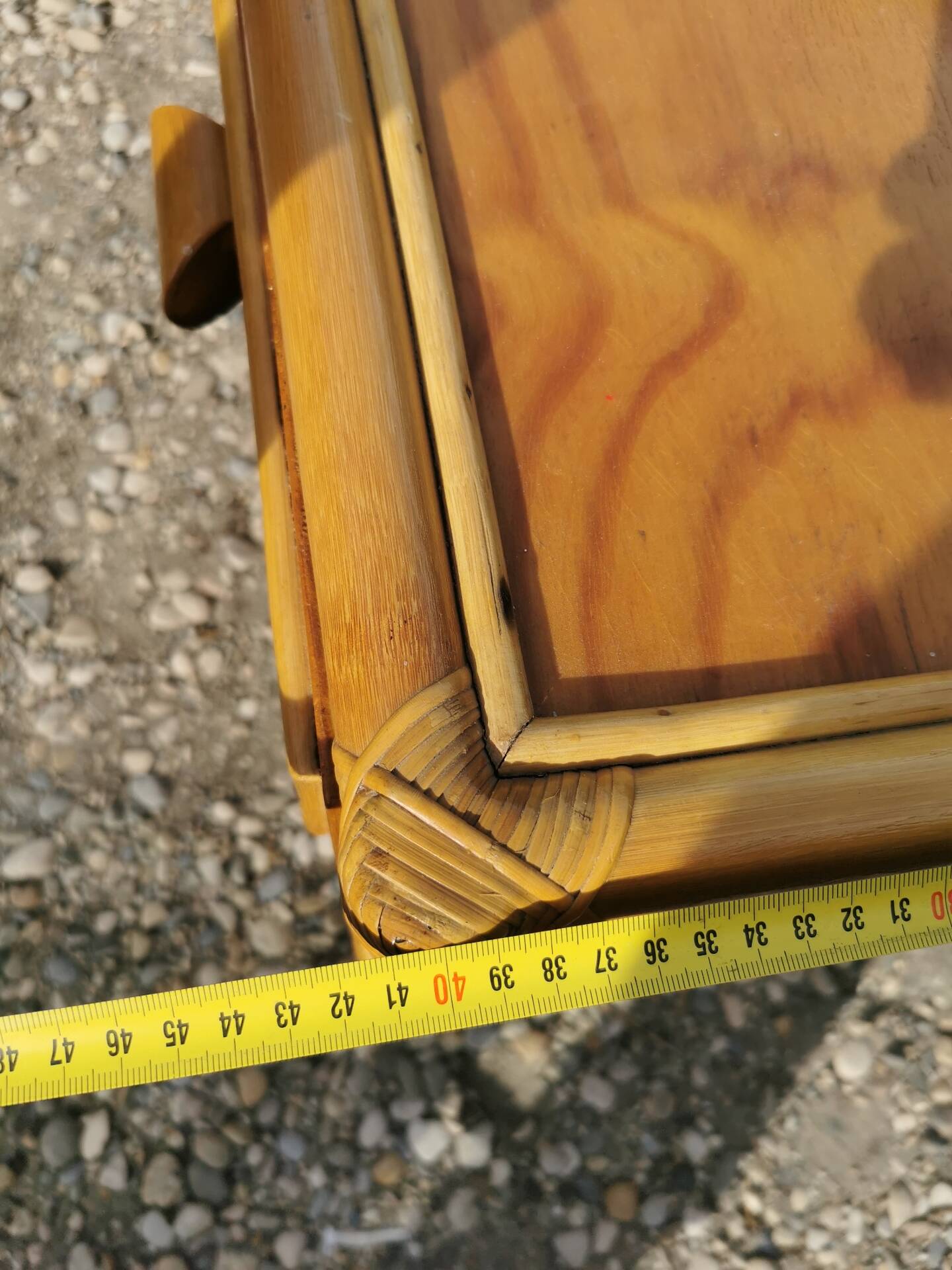 Pair of vintage bedside tables