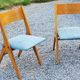 Pair of vintage chairs 50s