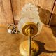 Vintage molded glass wall light