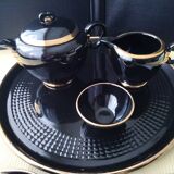 "Tête à tête" tea set in Blanche Letalle ceramic for Saint Clément