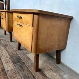 Pair of vintage bedside tables / nightstands