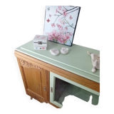 Soft green sideboard