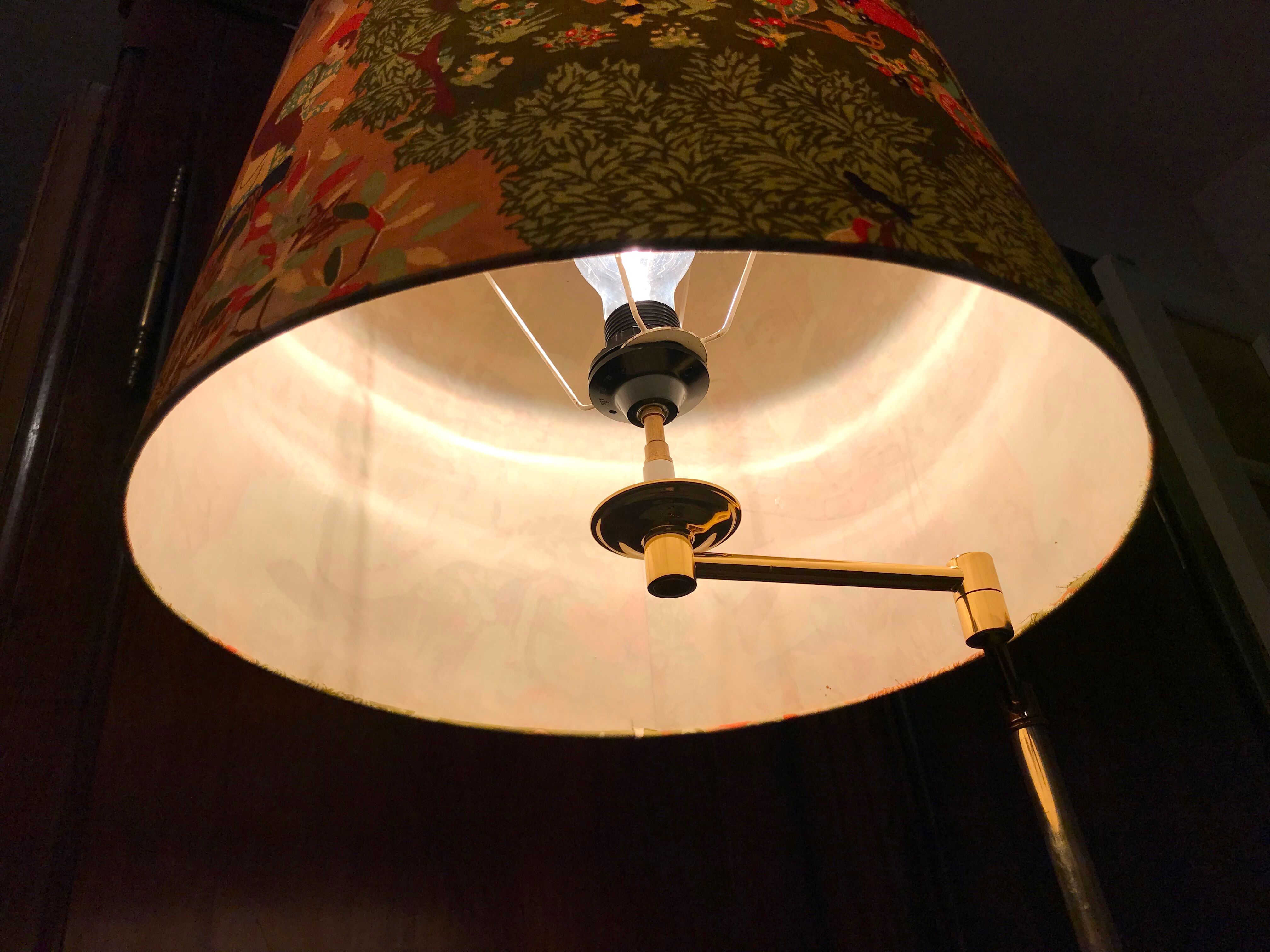 Vintage lampshade persian tales and garden paradise