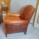 Pair of club chairs