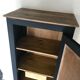 Parisian wardrobe or vintage wood closet, 50s