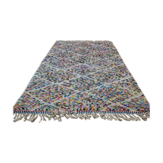 Handmade wool Berber rug 250x151m