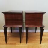 Pair of vintage bedside tables 60s