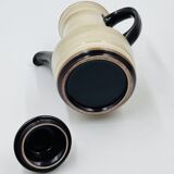 Vintage tableware service from West Germany from the 1970s.