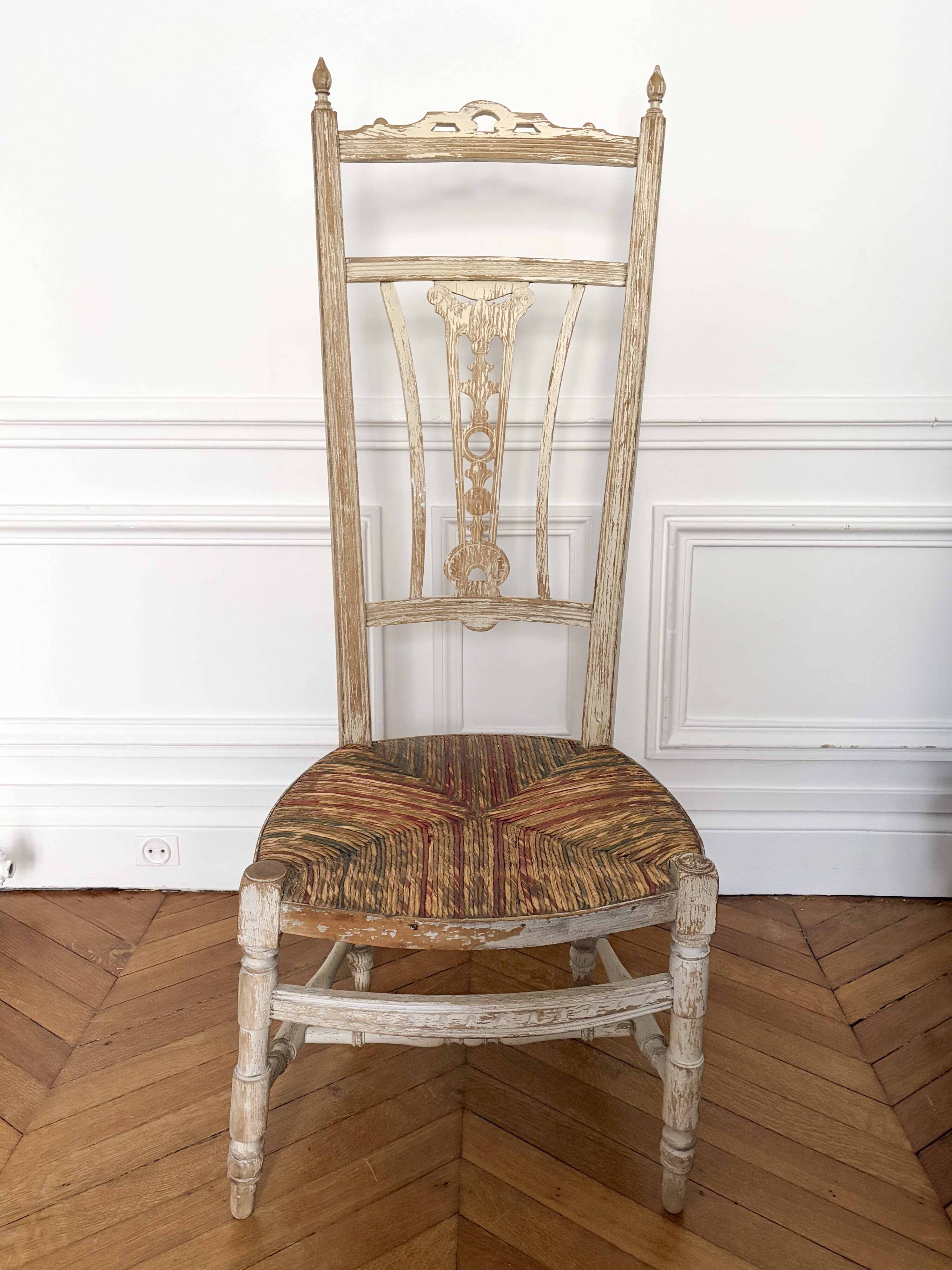 Provençal nursing chair