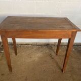 Solid oak desk with 1 drawer 90x48cm