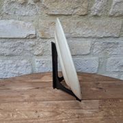 Ancien plat de service ovale terre de fer Debray service Guadeloupe