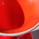 Large Italian glass vase Empoli