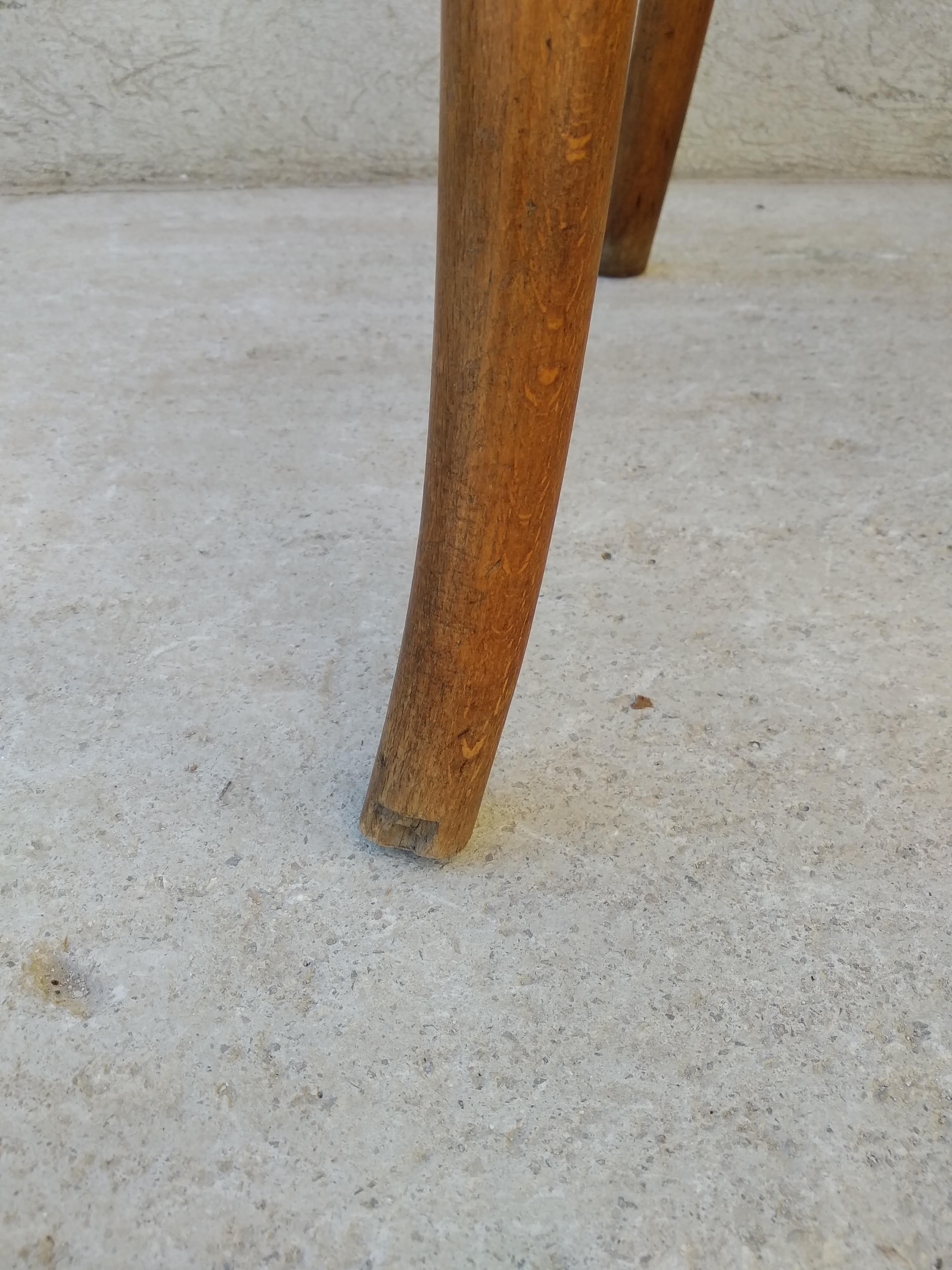 Chaise  bistrot Thonet n°18  fin XIX bois courbé assise cannée