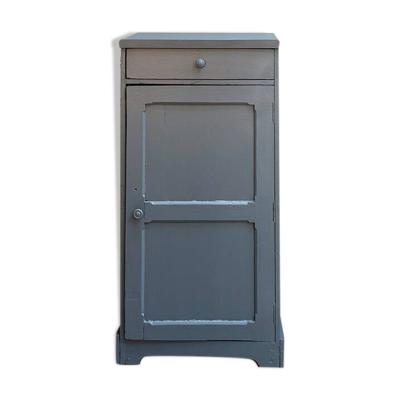 Meuble de métier, meuble à vinyles (rénové)
