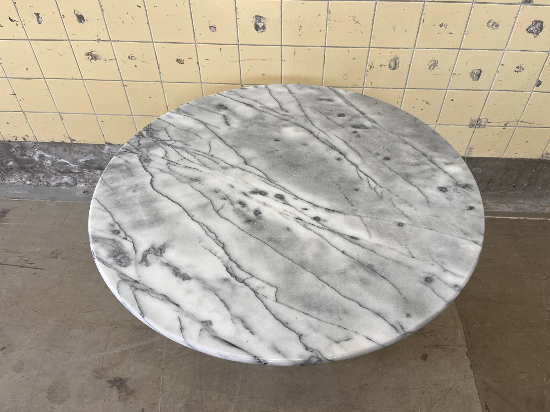 Vintage marble dining table