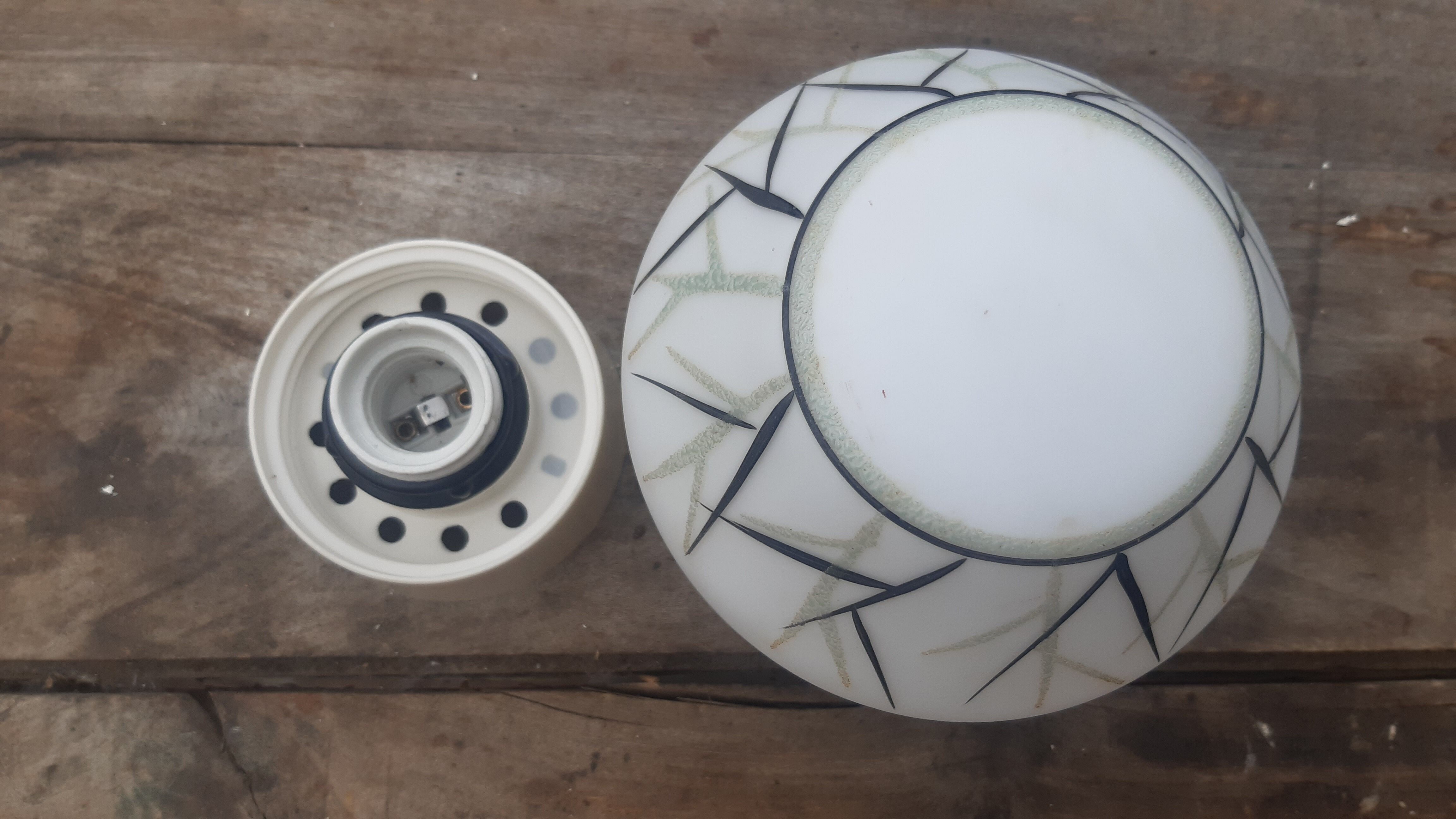 Vintage ceiling lamp or wall lamp