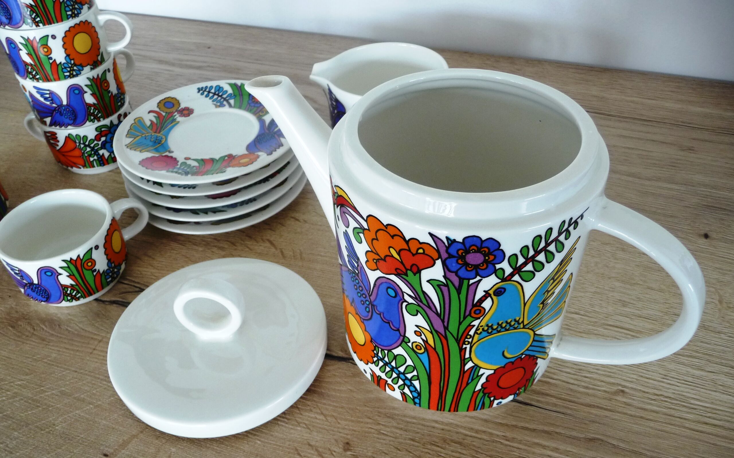 Acapulco manufacture Villeroy and Boch coffee service