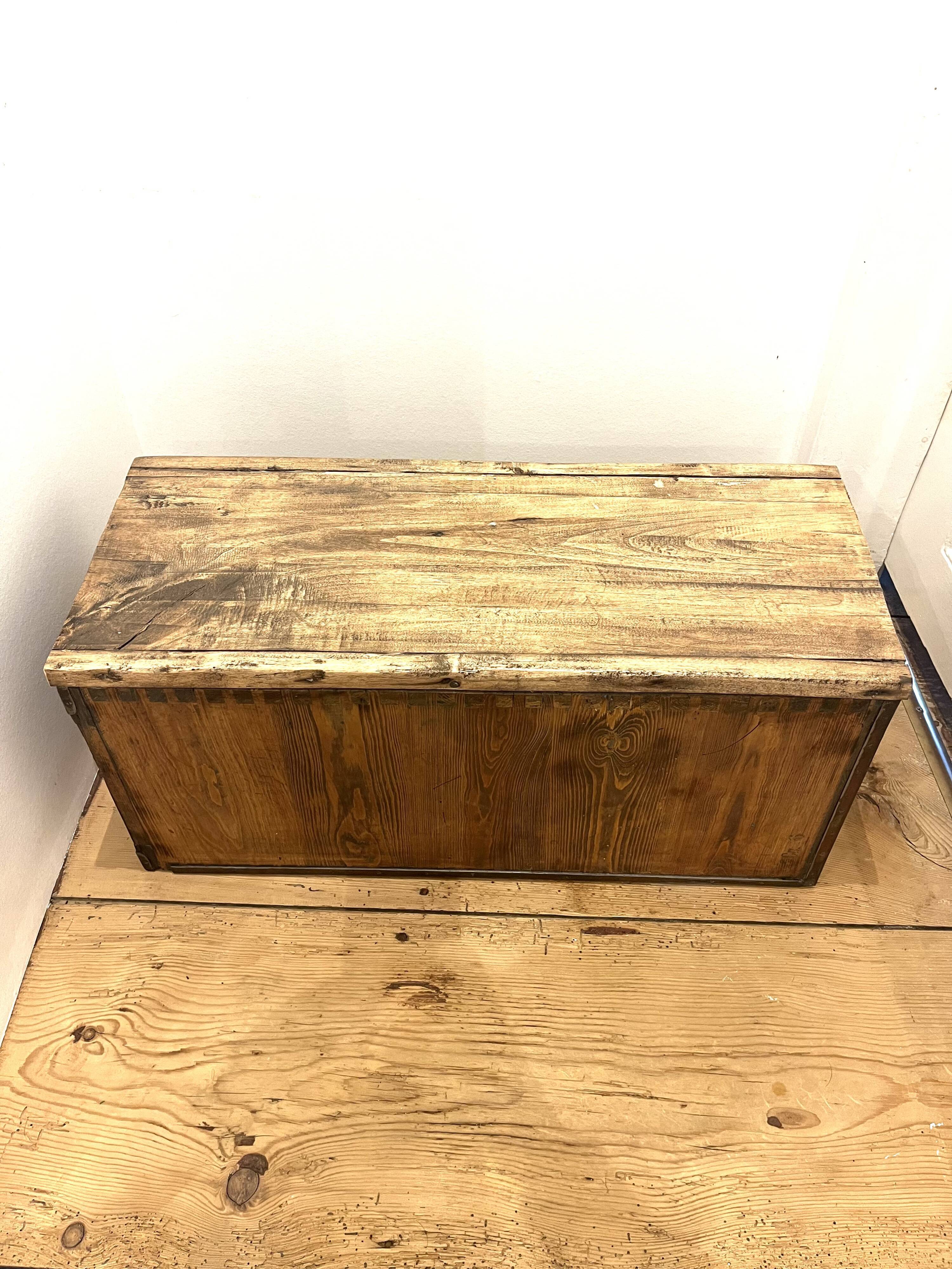 Wooden chest