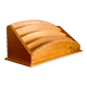 Porte courrier en bois