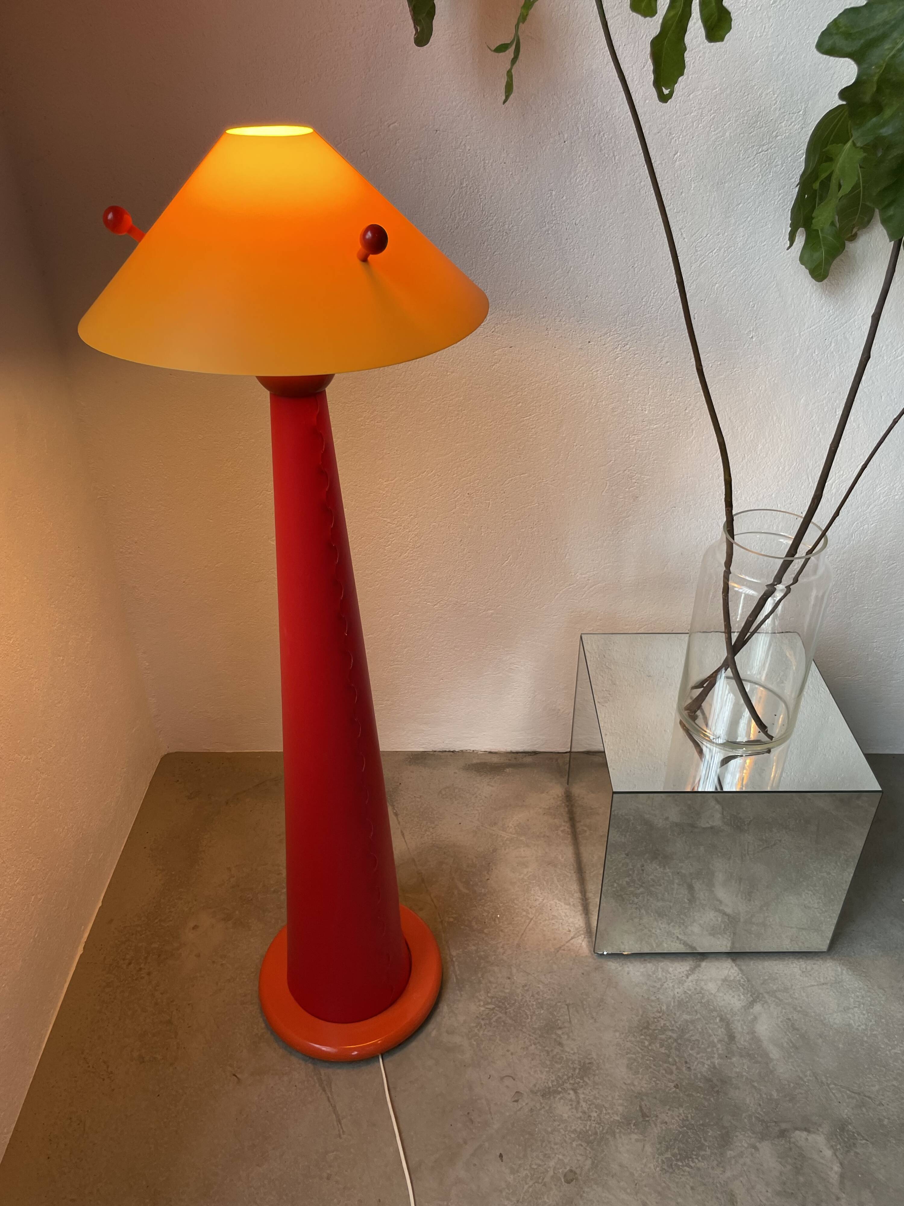 Red pop lamp from the 80s.